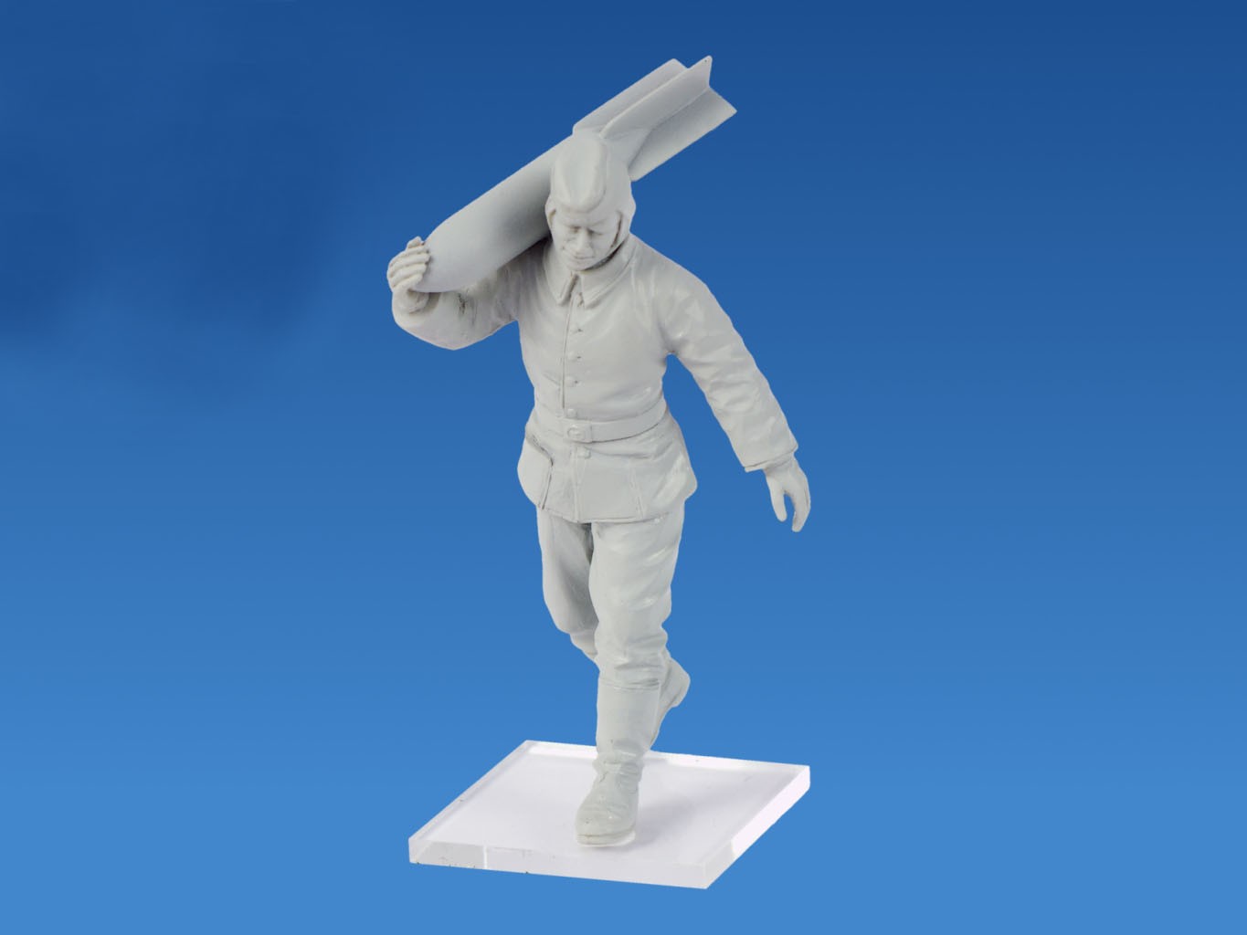 ICM 48086 1/48 WWII German Luftwaffe Pilots and Ground Personnel in Winter Uniform (5 figures) FİGÜR MAKETİ
