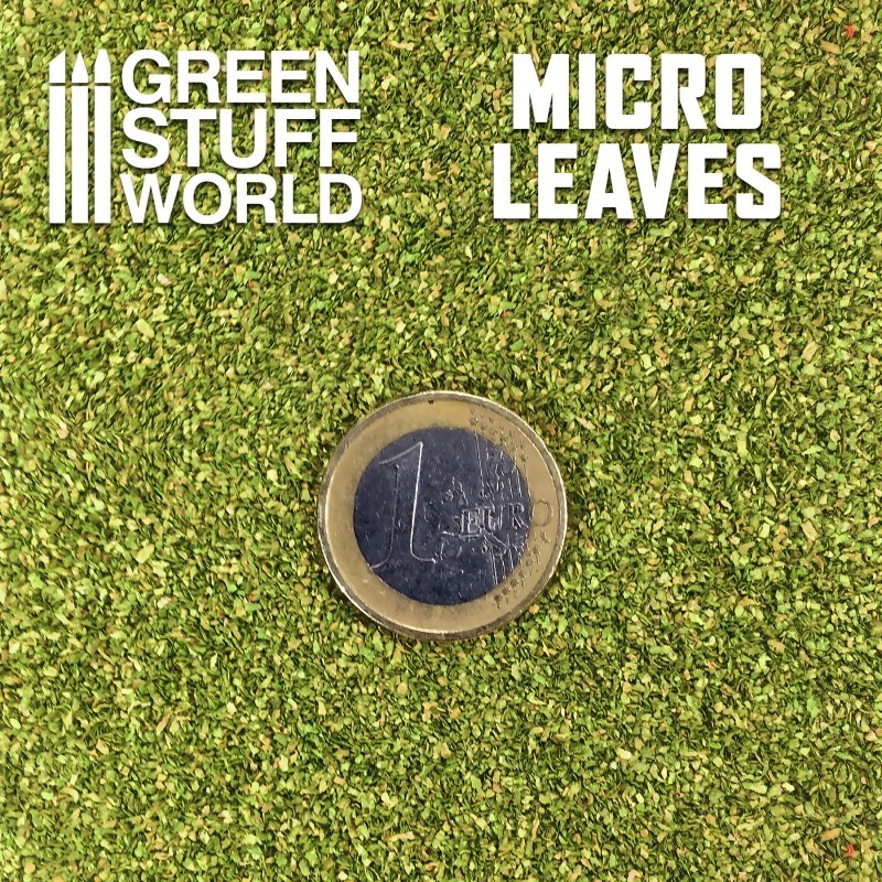 GREEN STUFF WORLD 10788 Micro Leaves - Light Green Mix