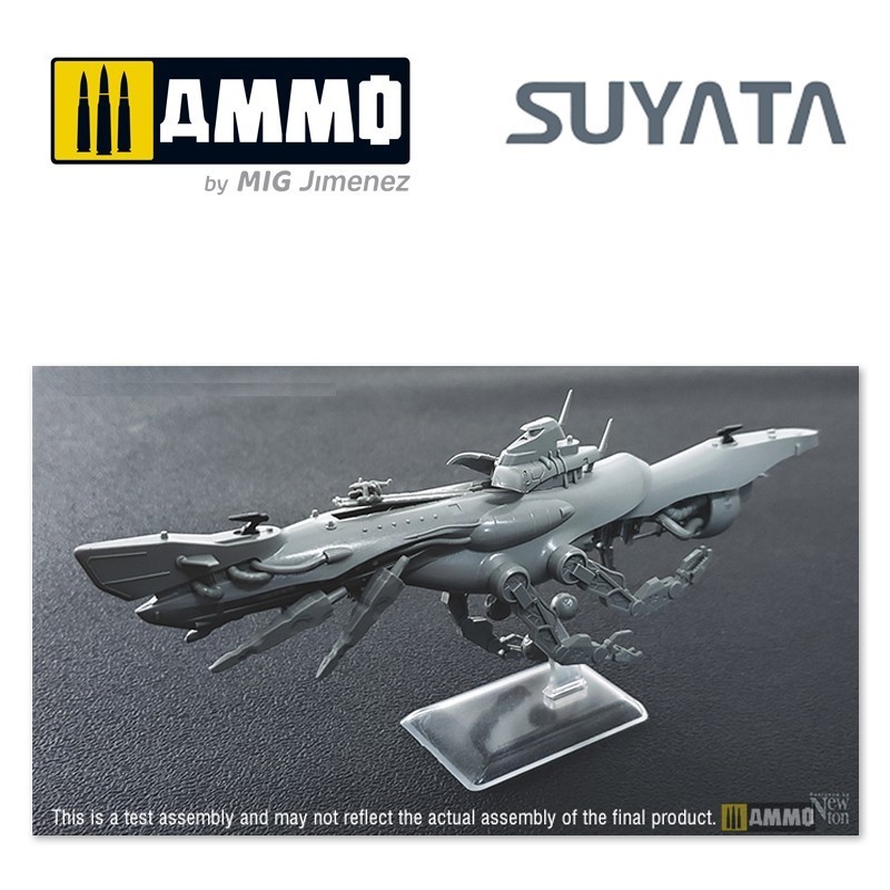 SUYATA 003 1/700 Space Submarine I-400 UZAY GEMİSİ MAKETİ