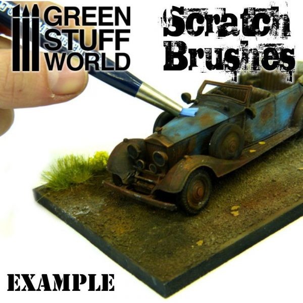 GREEN STUFF WORLD 1650 SCRATCH BRUSH SET – ÇİZİK YAPIM FIRÇA SETİ