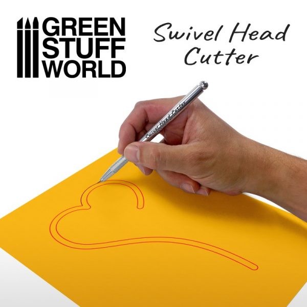 GREEN STUFF WORLD 2559 METAL SWIVELHEAD HOBBY KNIFE – DÖNEBİLEN BAŞLIKLI HOBİ BIÇAĞI