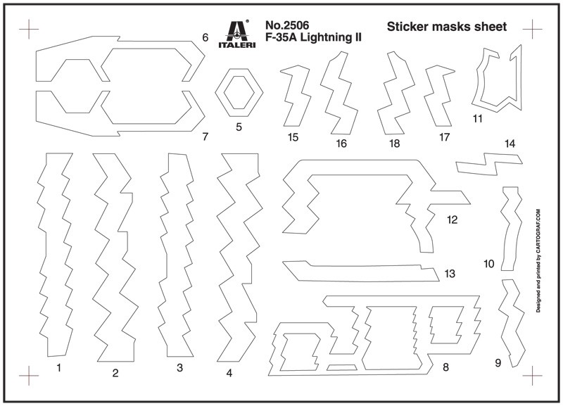 ITALERI 2506 1/32 F-35 A LIGHTNING II SAVAŞ UÇAĞI MAKETİ