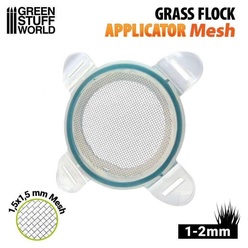 GREEN STUFF WORLD 3661 Grass Flock Applicator Small Mesh - Statik Çim Ekici İçin Küçük Boy Başlık