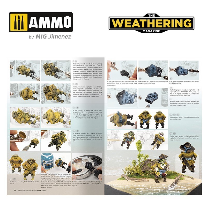 AMMO MIG 4536 THE WEATHERING MAGAZINE #37 – Airbrush 2.0 ENGLISH