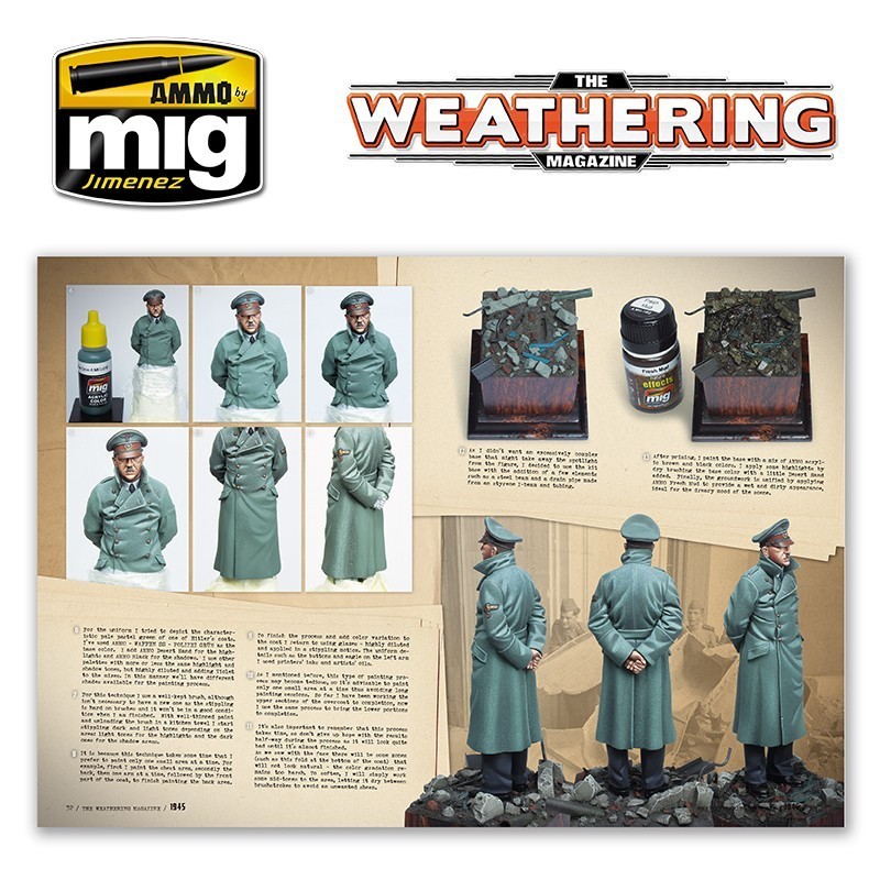 AMMO MIG 4510 THE WEATHERING MAGAZINE #11 – 1945 ENGLISH BOYAMA TEKNİKLERİ DERGİSİ