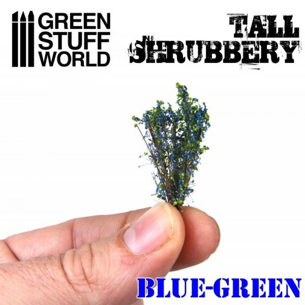 GREEN STUFF WOLRD 9928 TALL SHRUBBERY BLUE GREEN – UZUN ÇALI MAVİ YEŞİL