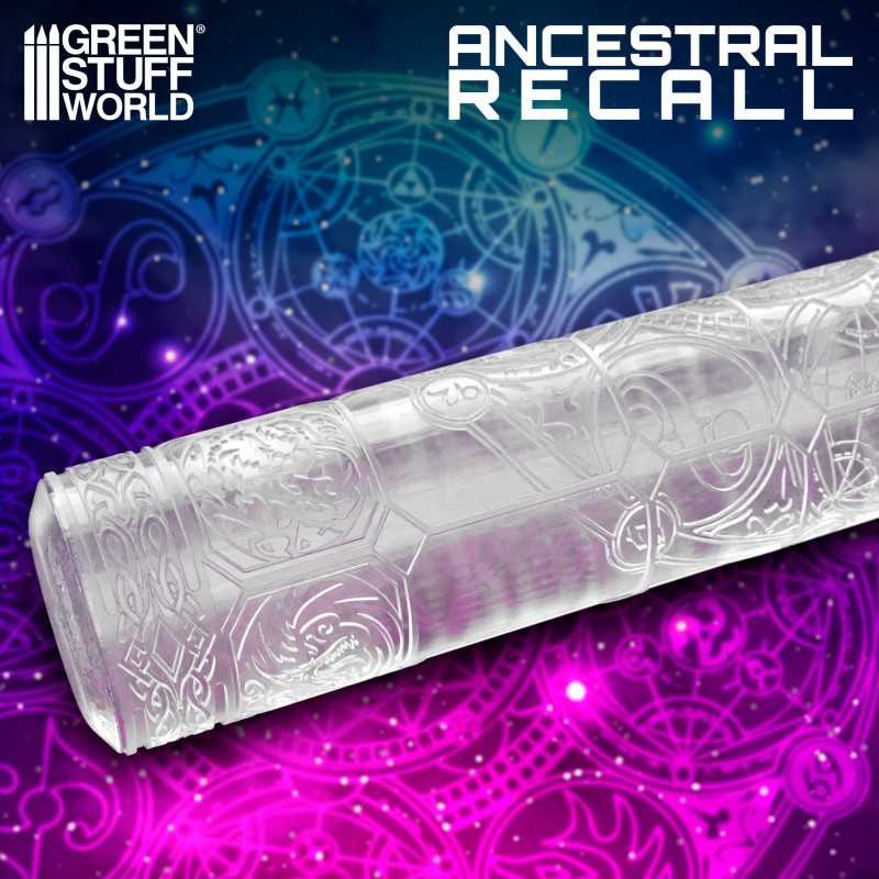 GREEN STUFF WORLD 1504 Rolling Pin Ancestral Recall – DESENLİ ZEMİN RULOSU