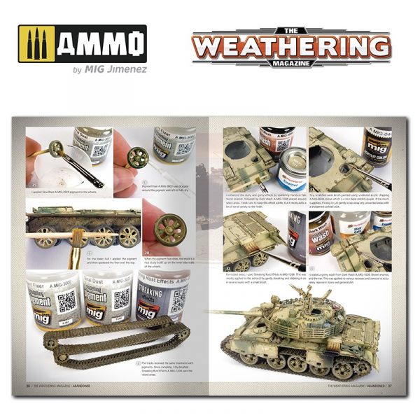 AMMO MIG 4529 THE WEATHERING MAGAZINE #30 – TERK EDİLMİŞ ARAÇLARI BOYAMA TEKNİKLERİ DERGİSİ