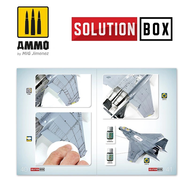 AMMO MIG 6509 AMERİKAN UÇAKLARINI NASIL BOYARIZ TEKNİK İÇERİKLİ DERGİ