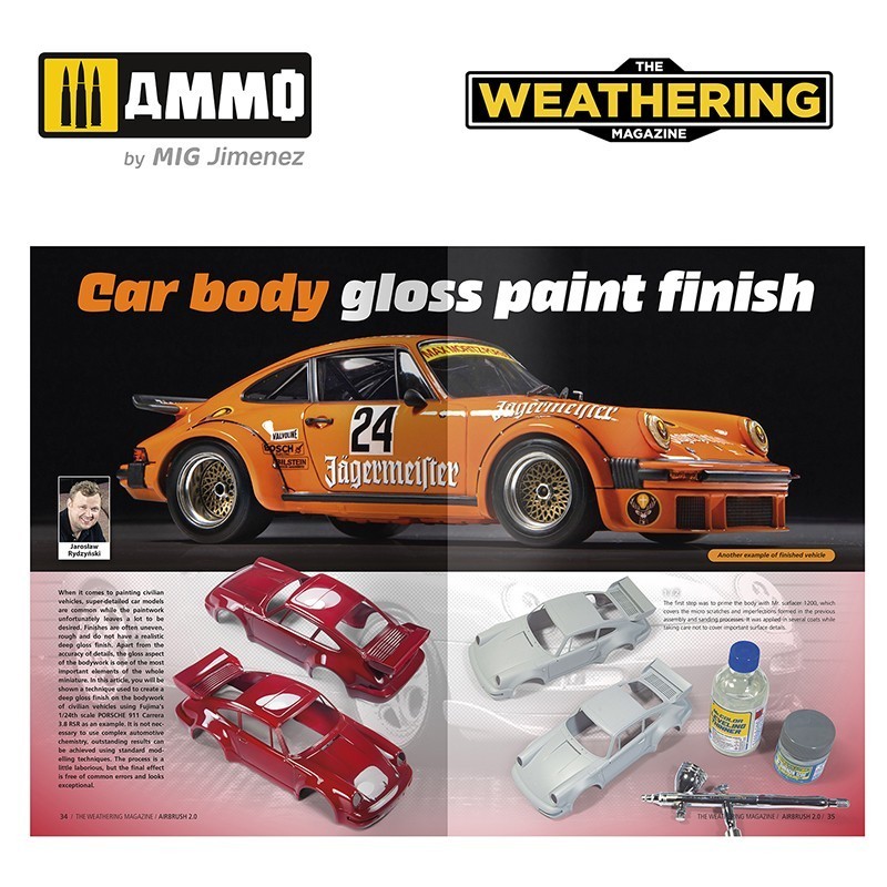 AMMO MIG 4536 THE WEATHERING MAGAZINE #37 – Airbrush 2.0 ENGLISH