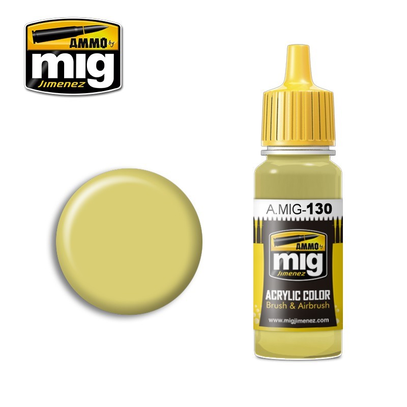 AMMO MIG 0130 Faded Yellow MAKET BOYASI