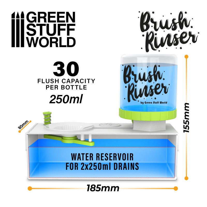 GREEN STUFF WORLD 11123 BRUSH RINSER - SU KABI VE FIRÇA TEMİZLEME İSTASYONU