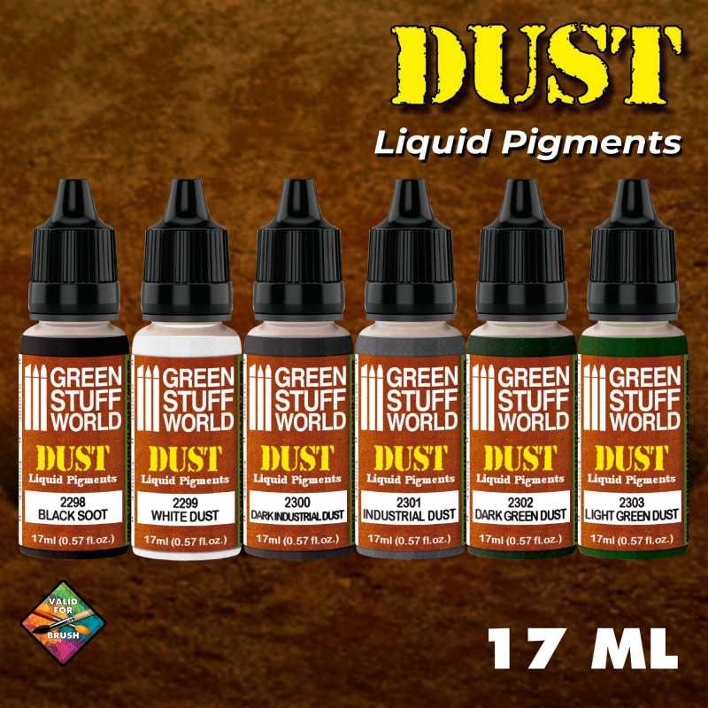 GREEN STUFF WORLD 10127 Liquid Pigments Set - Dust 