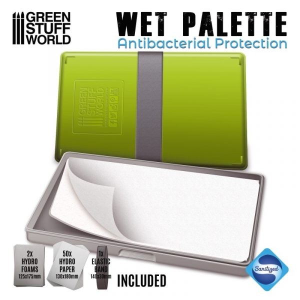 GREEN STUFF WORLD 10183 Wet Palette ISLAK BOYA PALETİ