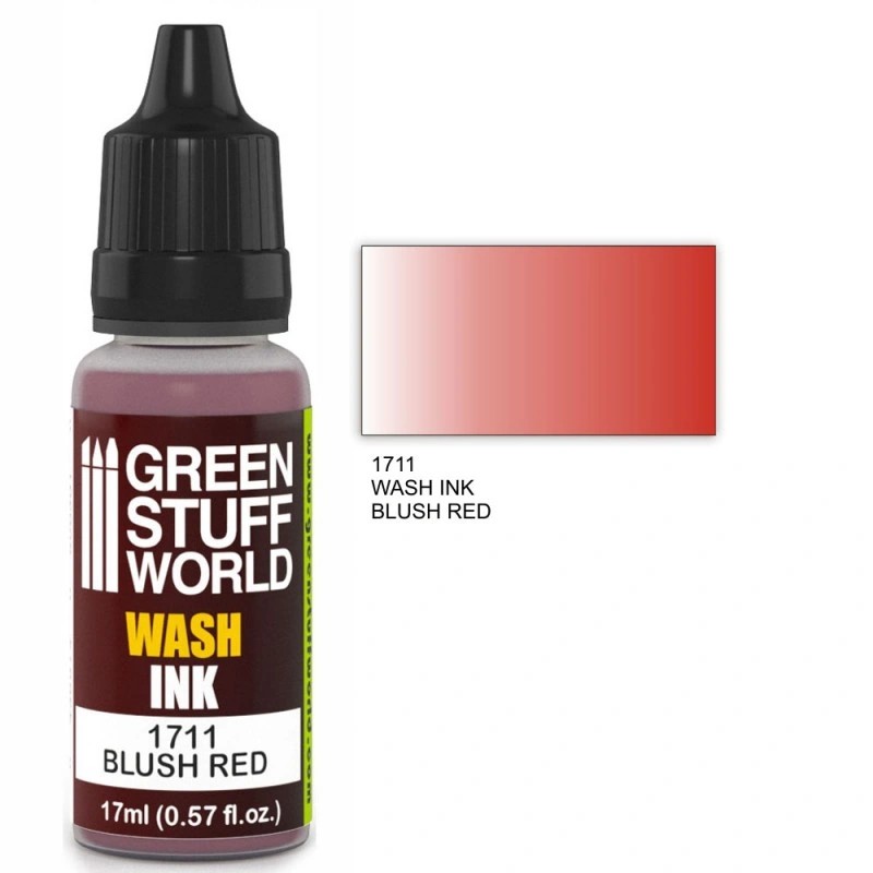 GREEN STUFF WORLD 1711 Wash Ink BLUSH RED -YIKAMA EFEKTİ BOYASI