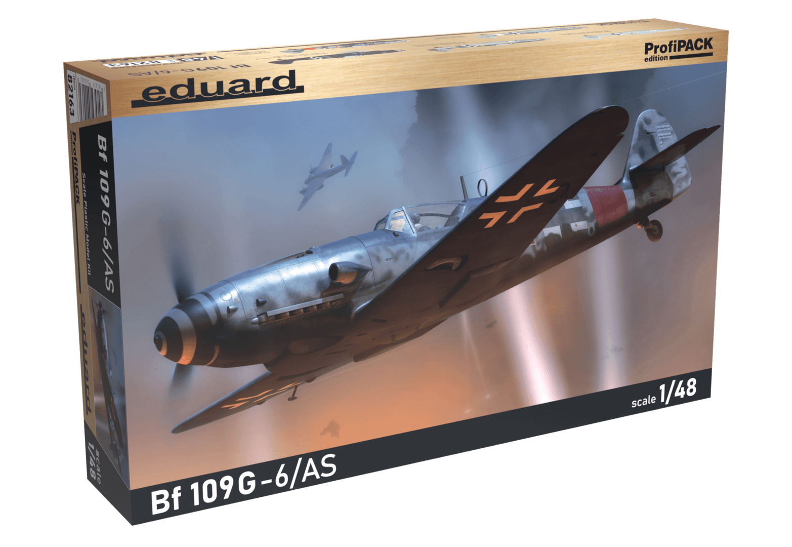 EDUARD 82163 1/48 Bf 109G-6/ AS SAVAŞ UÇAĞI MAKETİ