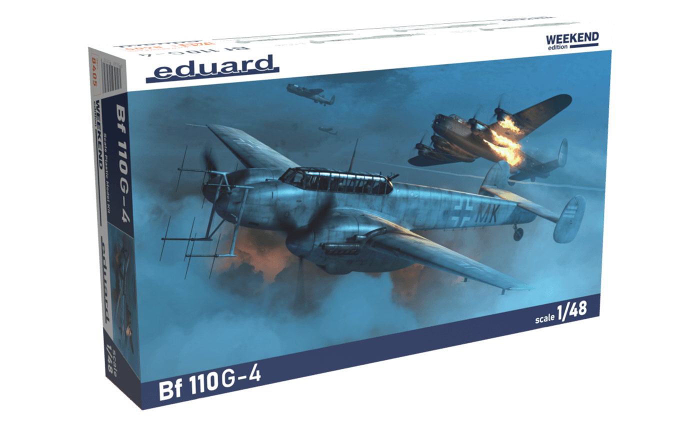 EDUARD 8405 1/48 Bf 110G-4 SAVAŞ UÇAĞI MAKETİ