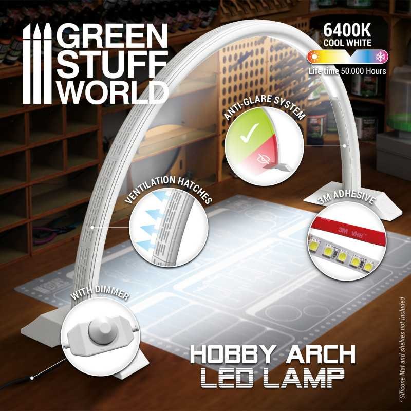 GREEN STUFF WORLD 11061 Hobby Arch LED Lamp Faded White - KEMER LED LAMBA BEYAZ