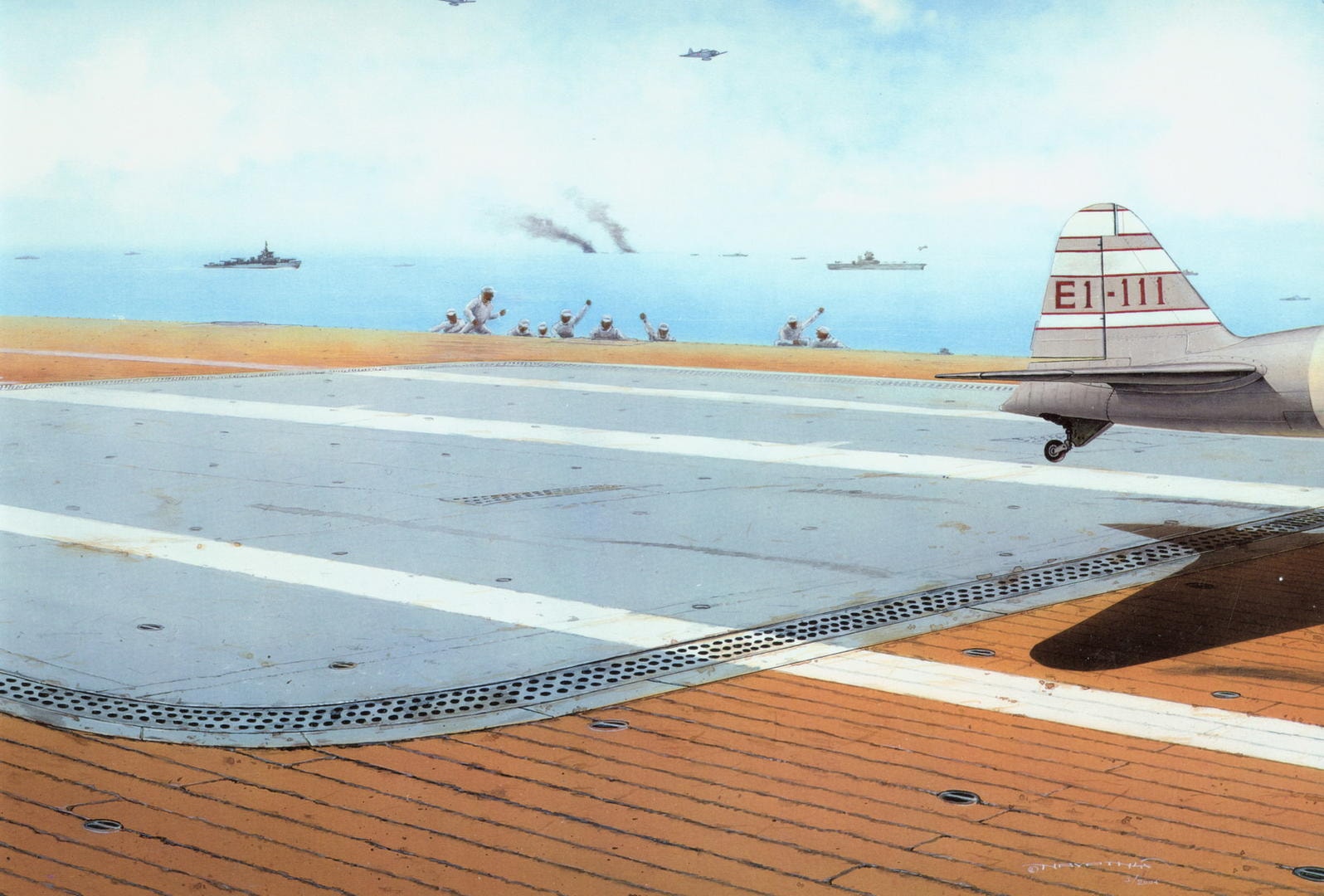 EDUARD 8803 1/48 IJN Aircraft Carrier Deck JAPON UÇAK GEMİSİ GÜVERTESİ MAKETİ