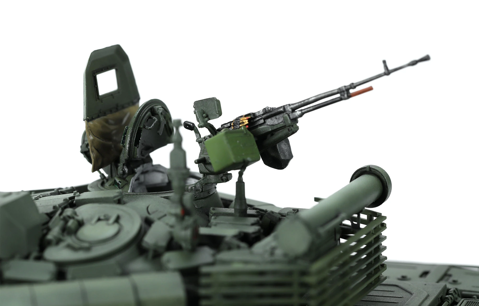 MENG TS-053 1/35 RUSSIAN MAIN BATTLE TANK T-72B3M w/ KMT-8 MINE CLEARING SYSTEM RUS TANK MAKETİ