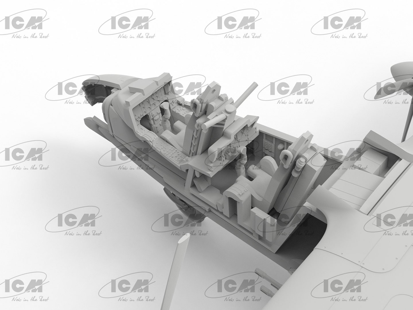 ICM 72185 1/72 OV-10А Bronco ASKERİ UÇAK MAKETİ