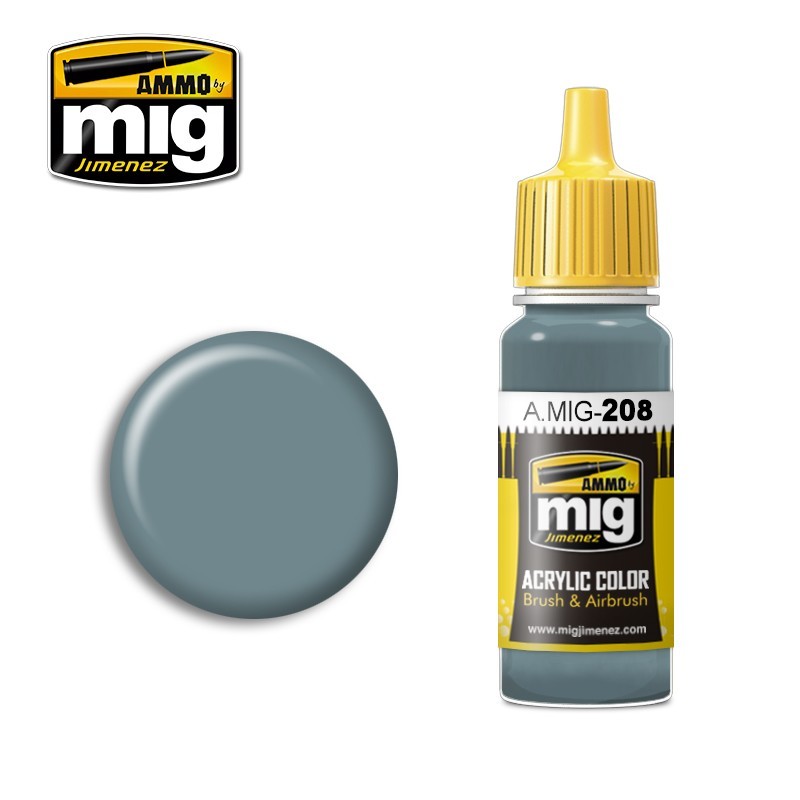 AMMO MIG 0208 FS 36320 Dark Compass Ghost Gray MAKET BOYASI