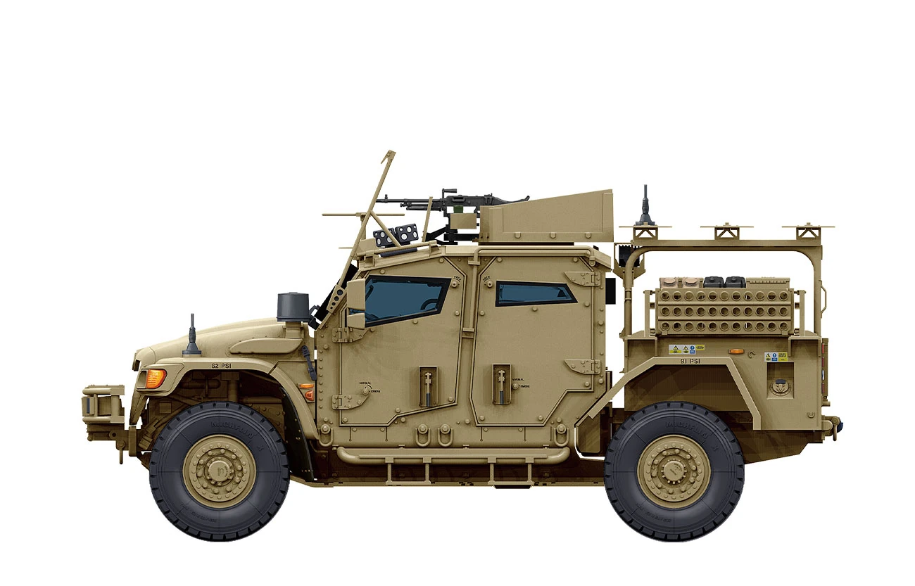 MENG VS-009 1/35 BRITISH ARMY HUSKY TSV (TACTICAL SUPPORT VEHICLE) ASKERİ ARAÇ MAKETİ