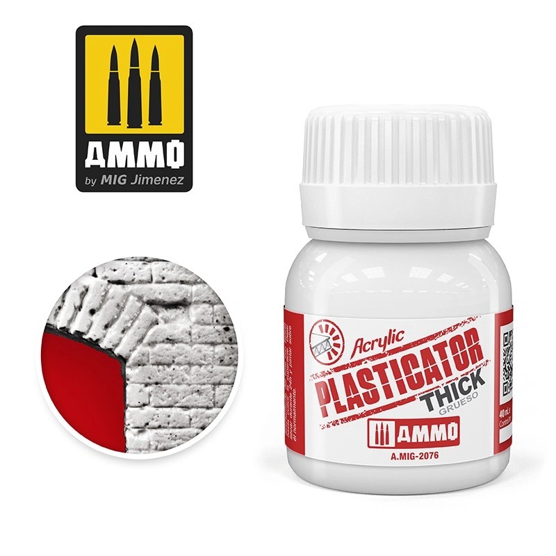 AMMO MIG 2076 PLASTICATOR THICK PLASTİK DOKU OLUŞTURUCU-KALIN