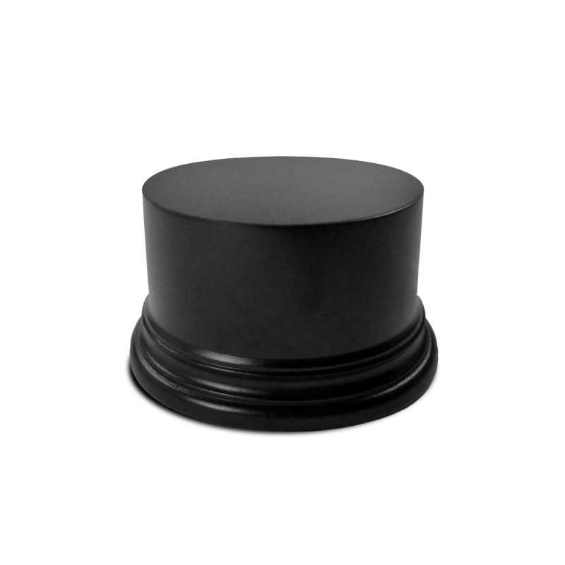 GREEN STUFF WORLD 2702 Round Block Plinth 8cm Black - Siyah Büst Altlığı