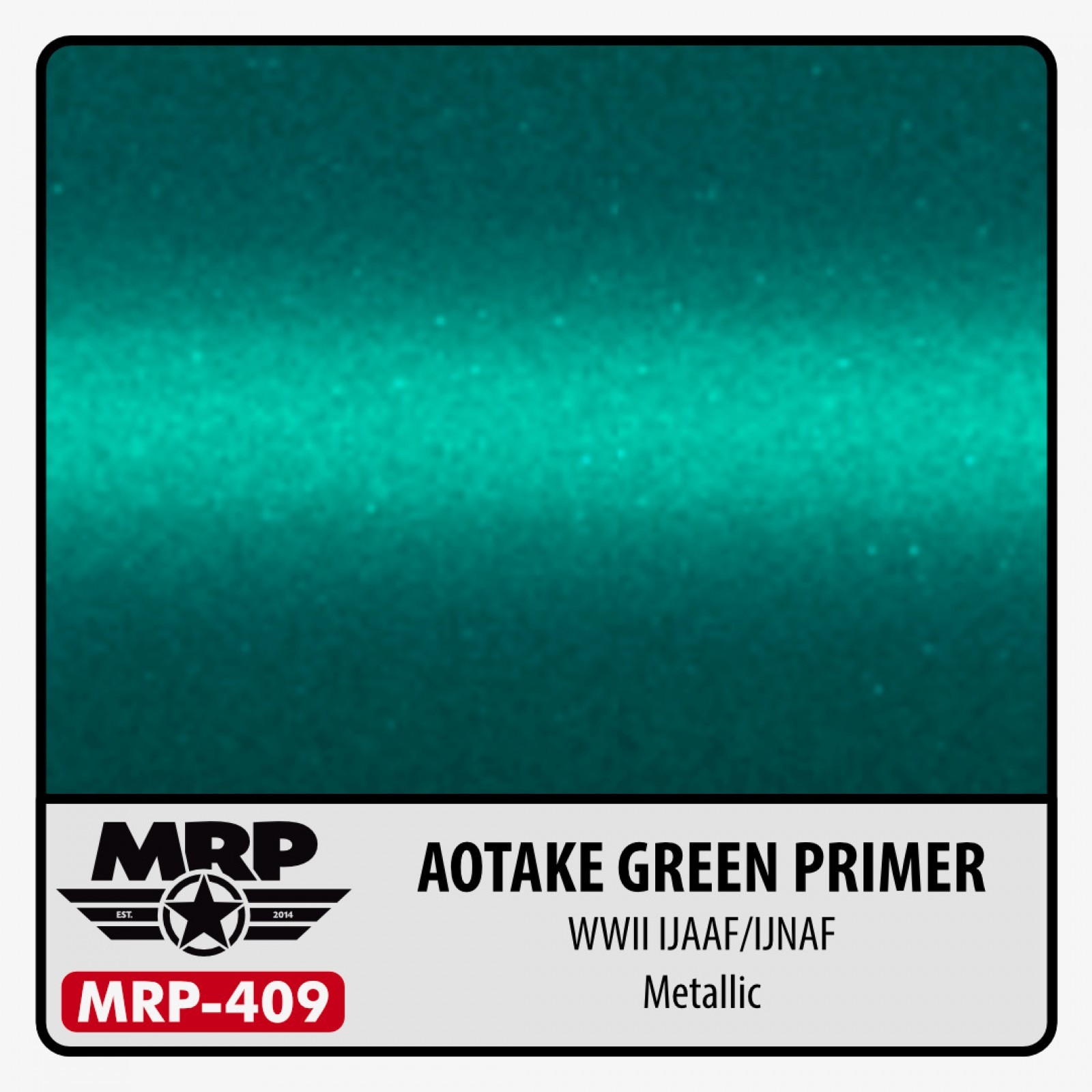 MR PAINT 409 Aotake Green Primer METALİK 30ml LAKER MAKET BOYASI