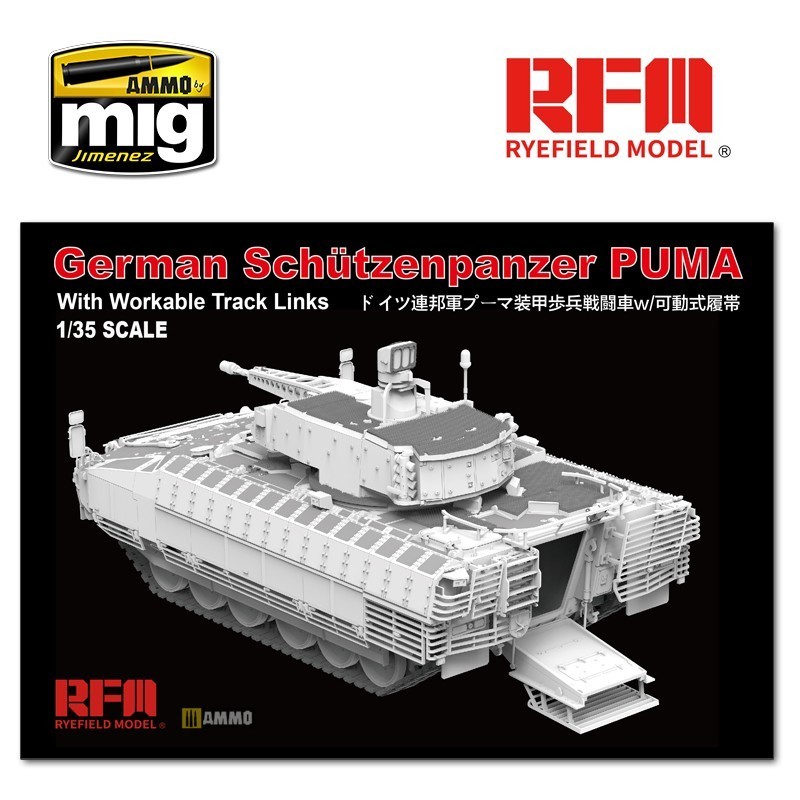 RYE FIELD MODELS 5021 1/35 German Schützenpanzer Puma Askeri Araç Maketi