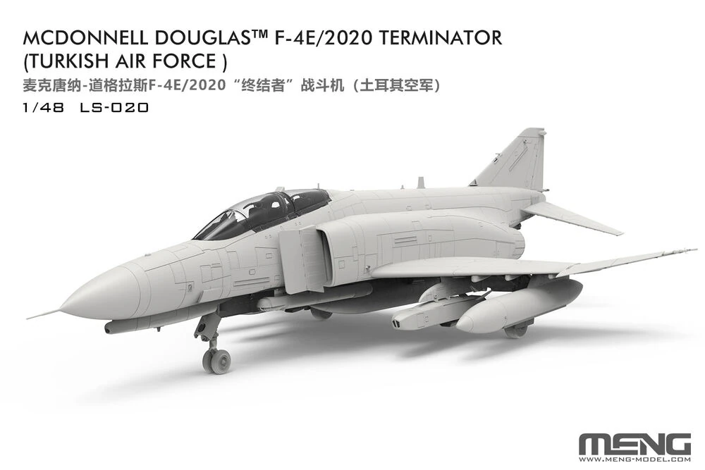 MENG LS-020 1/48 F-4E/2020 TERMINATOR TÜRK UÇAK MAKETİ