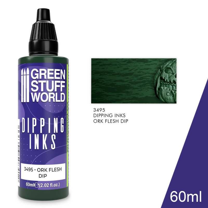 GREEN STUFF WORLD 3495 Dipping Ink ORK FLESH DIP MAKET BOYASI 60 ml
