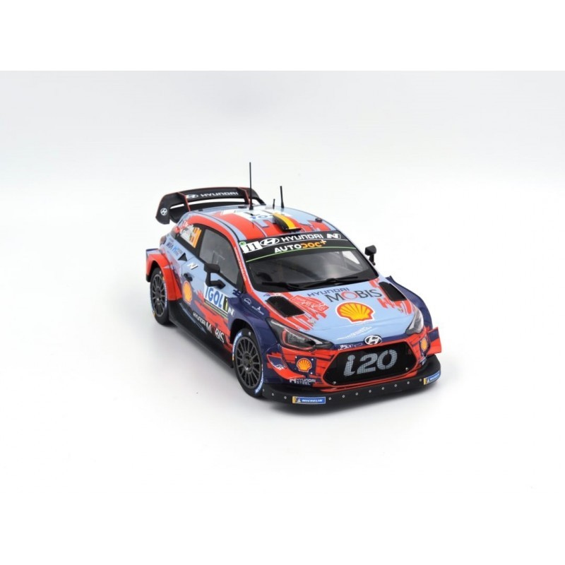 BELKITS 014 1/24 Hyundai I20 Coupe WRC Tour de Corse 2019 Thierry Neuville / Nicolas Gilsoul ARABA MAKETİ