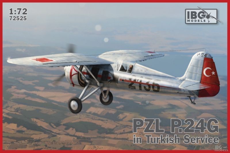 IBG MODELS 72525 1/72 TÜRK HAVA KUVVETLERİ PZL P.24G AVCI UÇAĞI MAKETİ