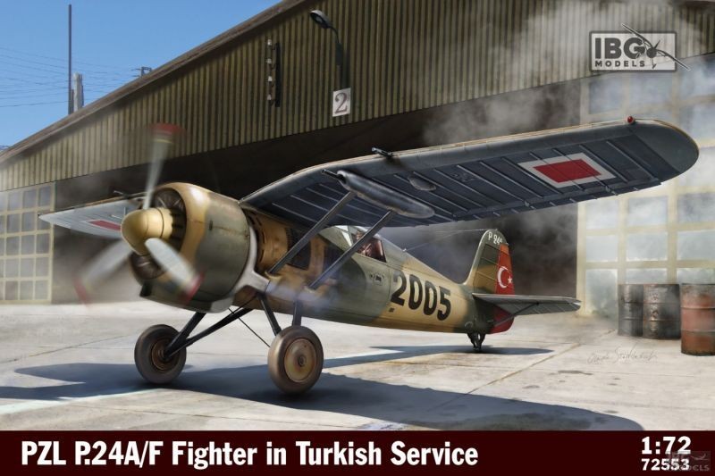 IBG MODELS 72553 1/72 TÜRK HAVA KUVVETLERİ PZL P.24A/F AVCI UÇAĞI MAKETİ