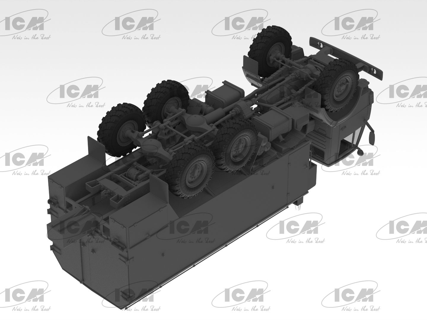 ICM 35003 1/35 AR-2 (43105) İTFAİYE KAMYONU MAKETİ