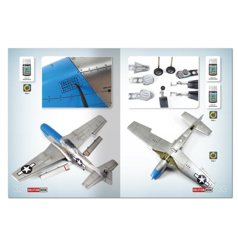 AMMO MIG 6532 How to Paint Metal Finished Aircraft - METAL YÜZEYLİ UÇAK BOYAMA TEKNİKLERİ KİTABI