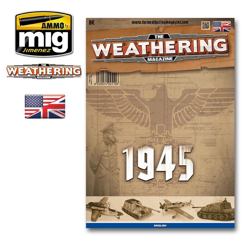 AMMO MIG 4510 THE WEATHERING MAGAZINE #11 – 1945 ENGLISH BOYAMA TEKNİKLERİ DERGİSİ