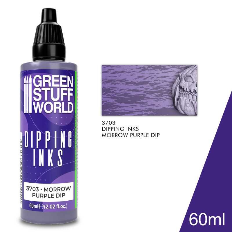 GREEN STUFF WORLD 3703 Dipping Ink Morrow Purple Dip MAKET BOYASI 60 ml