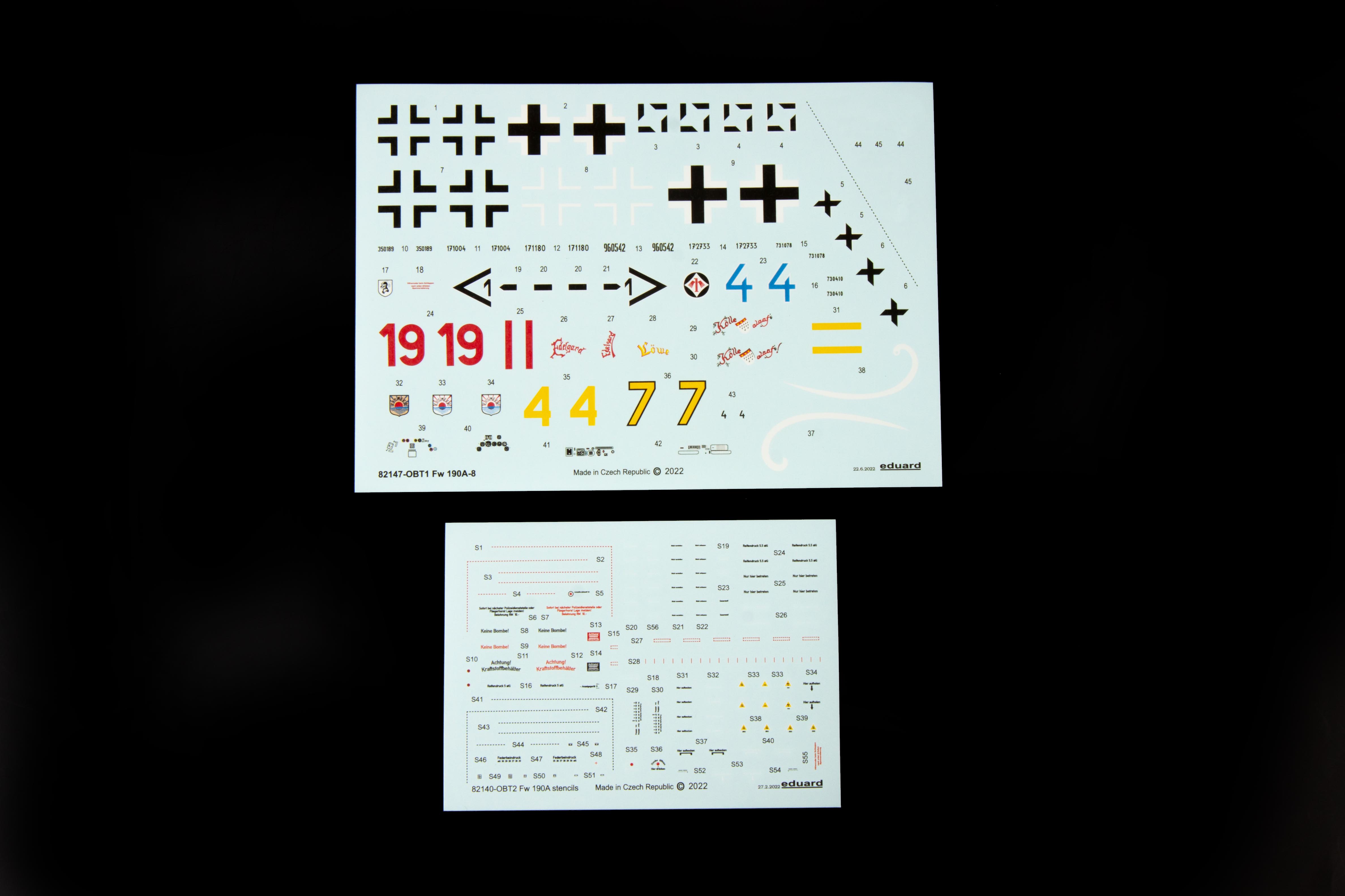 EDUARD 82147 1/48 Fw 190 A-8 ALMAN SAVAŞ UÇAĞI MAKETİ