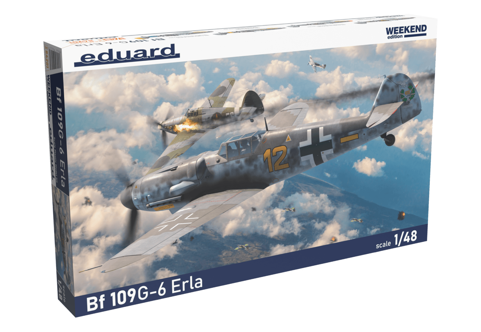  EDUARD 84201 1/48 Bf 109G-6 Erla SAVAŞ UÇAĞI MAKETİ