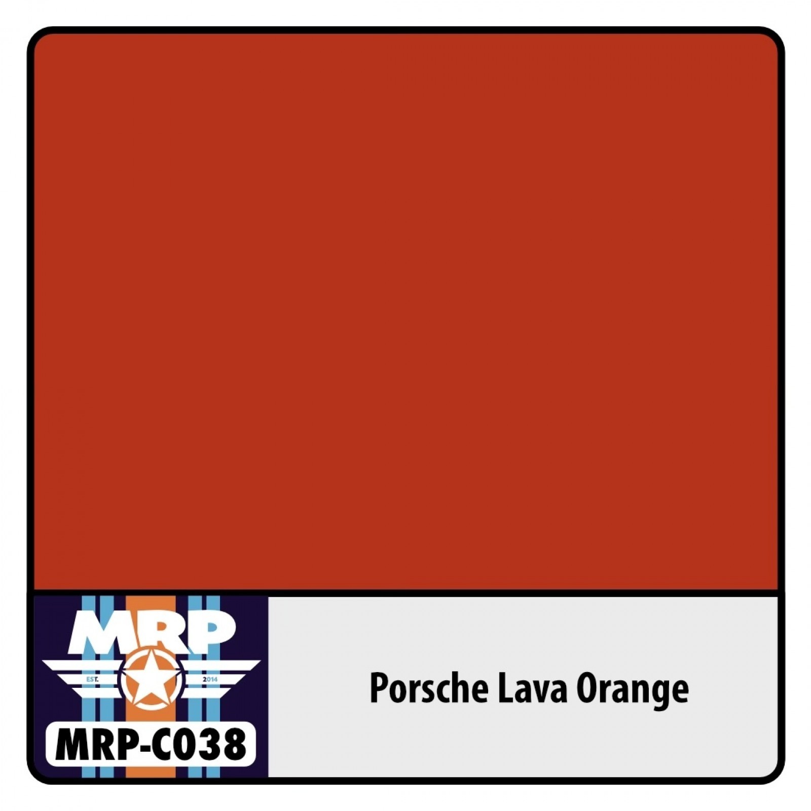 MR PAINT C038 Porsche Lava Orange LAKER MAKET BOYASI