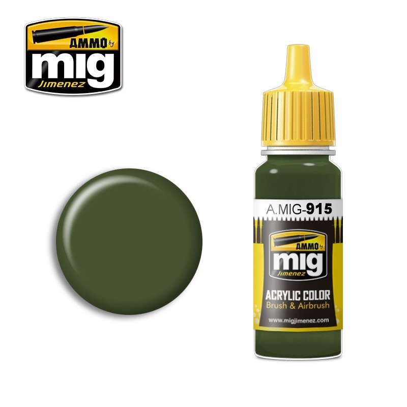 AMMO MIG 0915 Dark Green (BS 241) MAKET BOYASI