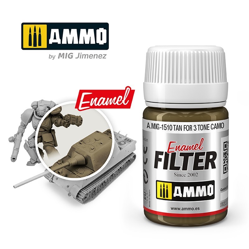 AMMO MIG 7453 FILTER SET German Tanks Filtre Boya Seti