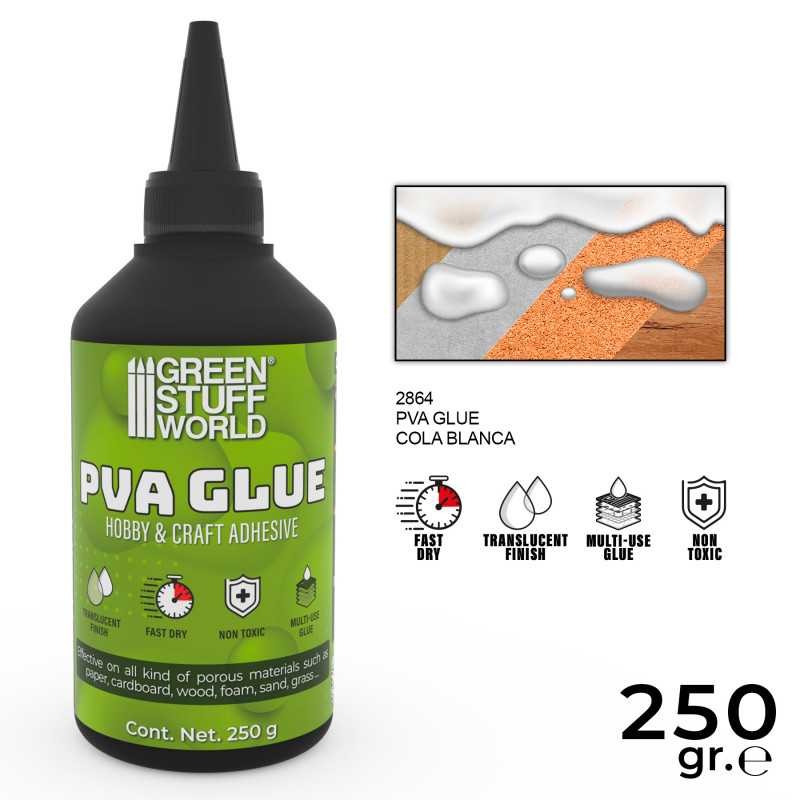 GREEN STUFF WORLD 2864 PVA Glue 250gr - PVA YAPIŞTIRICI