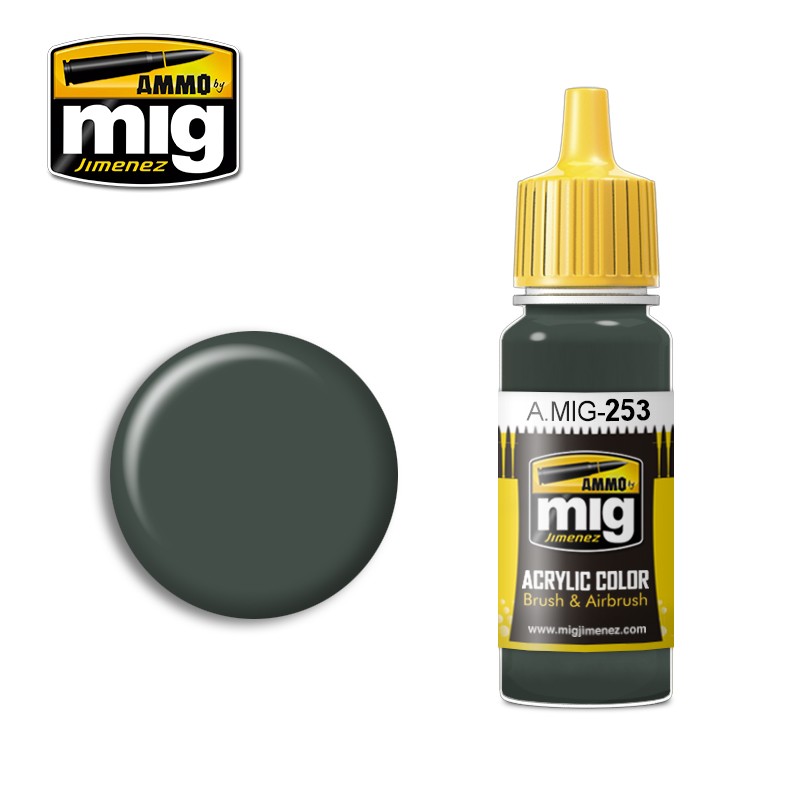 AMMO MIG 0253 RLM 74 Graugrün MAKET BOYASI