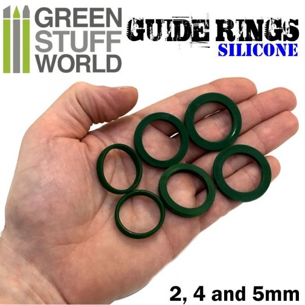 GREEN STUFF WORLD 1444 SILICONE GUIDE RINGS