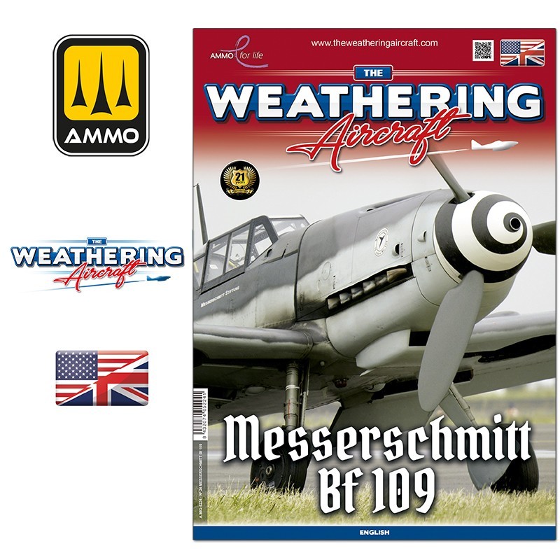 AMMO MIG 5224 THE WEATHERING AIRCRAFT #24 - Messerschmitt Bf 109