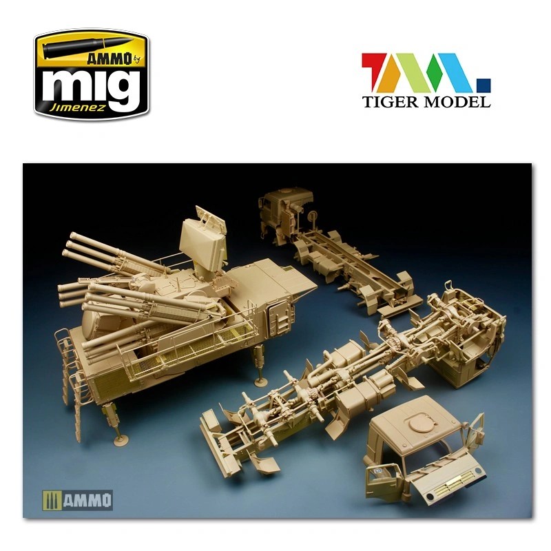 TIGER MODELS 4644 1/35 RUSSIAN PANTSIR-S1/ SA-22 HAVA SAVUNMA SİSTEMİ MAKETİ